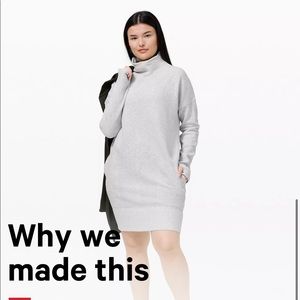 Lululemon Call for Cozy Dress, size 6